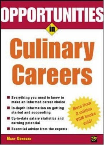 Opportunities in culinary careers