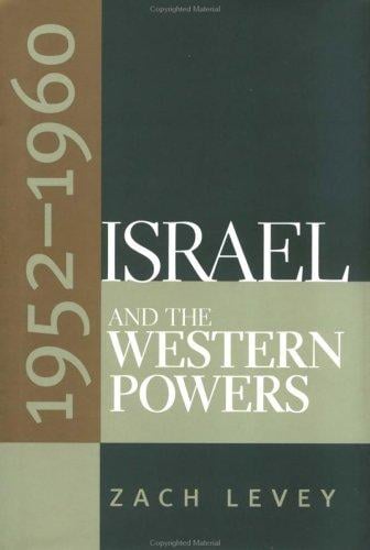 Israel and the western powers, 1952-1960