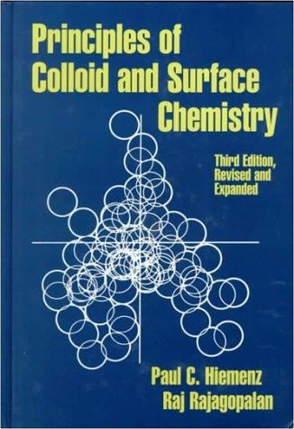 Principles of colloid and surface chemistry.