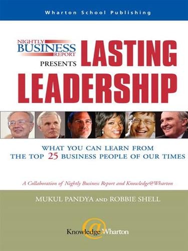 Nightly Business Report Presents Lasting Leadership