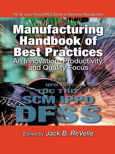 Manufacturing Handbook of Best Practices