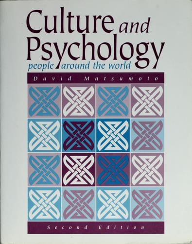 Culture and psychology: people around the world