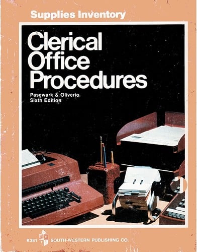 Clerical office procedures