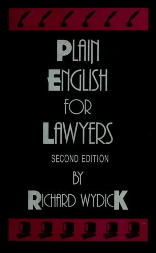 Plain English for lawyers