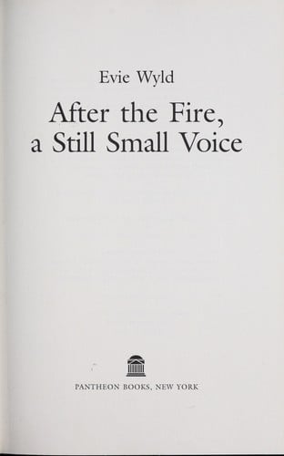 After the fire, a still small voice