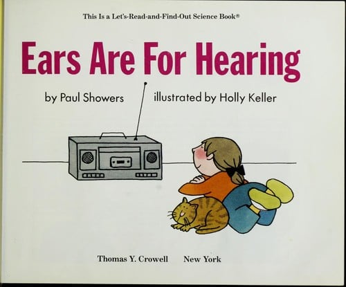 Ears are for hearing