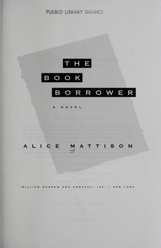 The book borrower: a novel