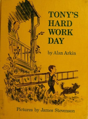 Tony's hard work day.
