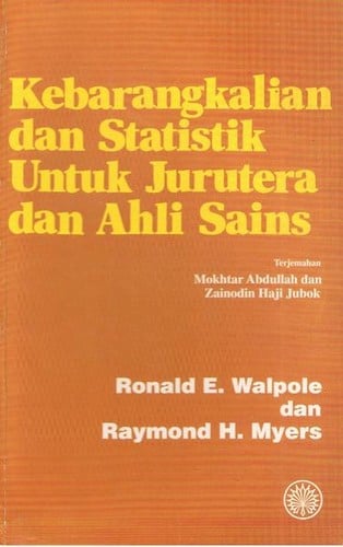 Kebarangkalian Dan Statistik Untuk Jurutera Dan Ahli Sains