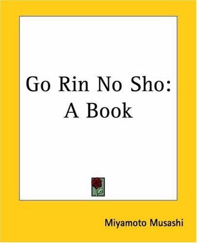 Go Rin No Sho: A Book