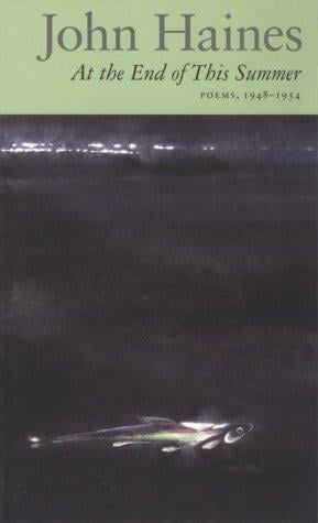 At the end of this summer: poems, 1948-1954