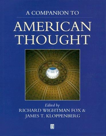 A  companion to American thought