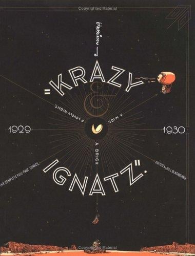 Krazy & Ignatz 1929-1930: "A Mice, A Brick, A Lovely Night" (Krazy Kat)