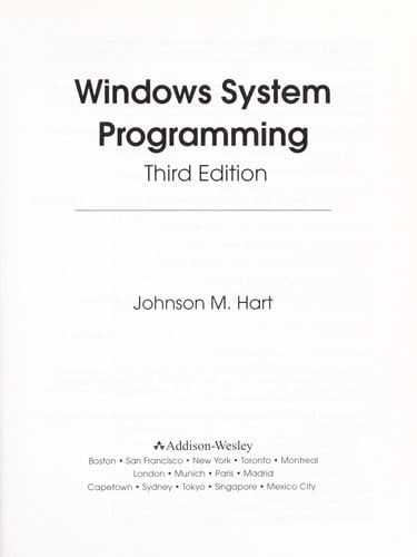 Windows system programming