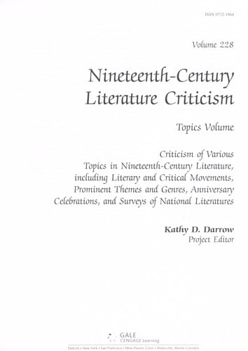 Nineteenth-century literature criticism