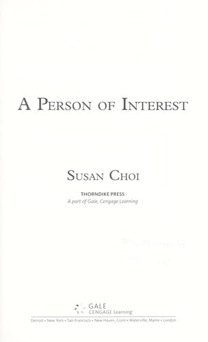 A person of interest