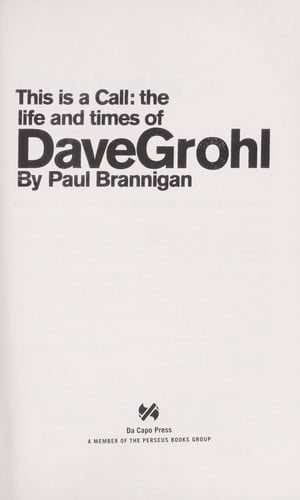 This is a call: the life and times of Dave Grohl