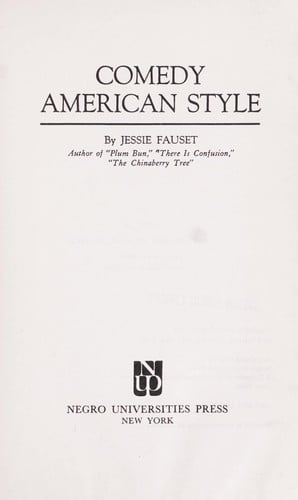 Comedy, American style