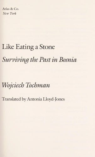 Like eating a stone: surviving the past in Bosnia