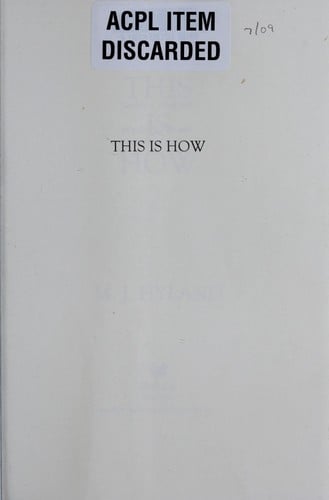 This is how