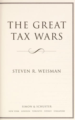 The great tax wars