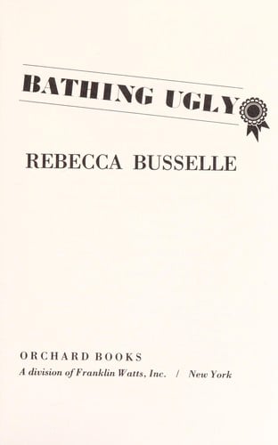 Bathing ugly