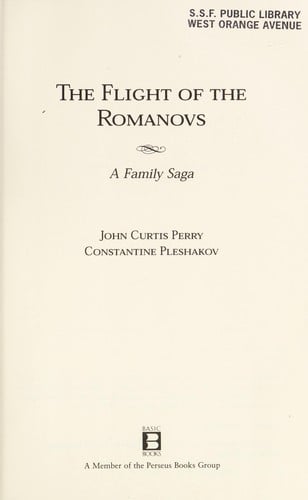 The flight of the Romanovs: a family saga