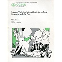 Modern varieties, international agricultural research, and the poor
