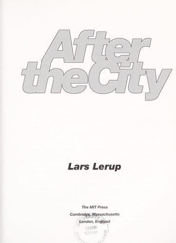 After the city