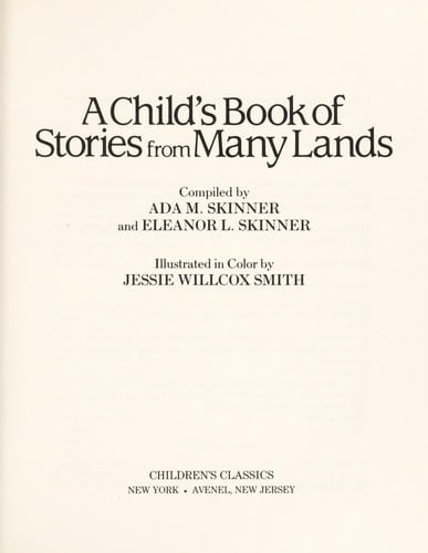 A Child's book of stories from many lands