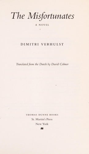 The misfortunates: a novel