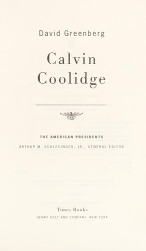 Calvin Coolidge