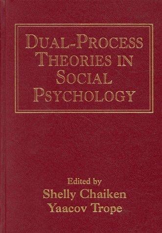 Dual-Process Theories in Social Psychology