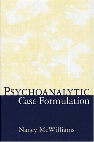 Psychoanalytic Case Formulation