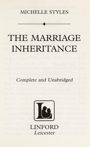 The Marriage Inheritance