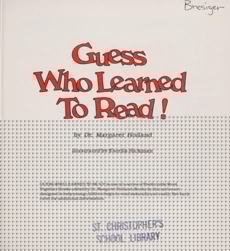 Guess who learned to read!