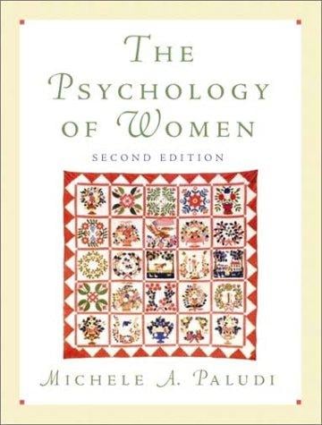 The Psychology of Women (2nd Edition)