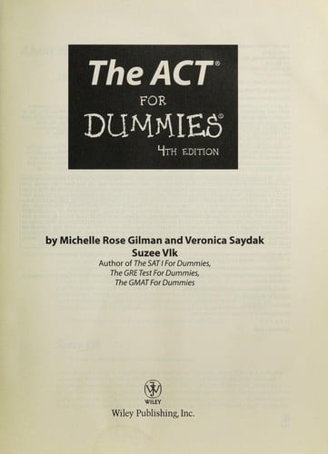 The ACT for dummies