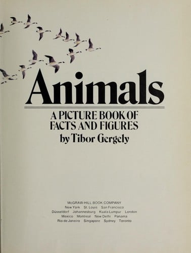 Animals; a picture book of facts and figures.