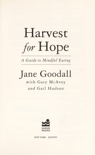 Harvest for hope: a guide to mindful eating