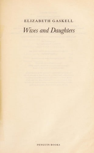 Wives and daughters