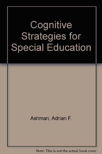Cognitive strategies for special education: process-based instruction