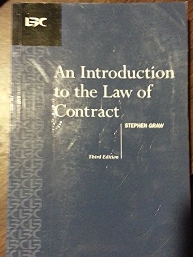 An introduction to the law of contract