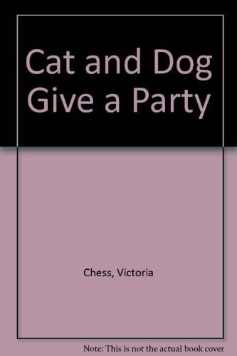 Cat and dog give a party