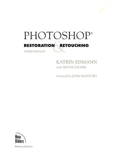 Photoshop restoration & retouching