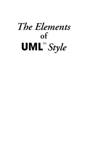 The elements of UML style