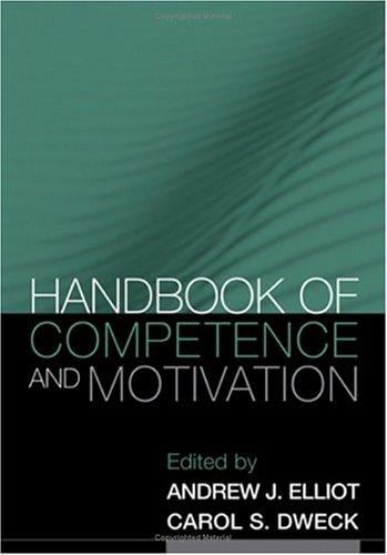 Handbook of competence and motivation