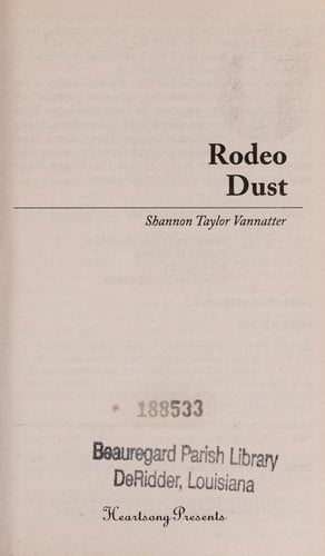 Rodeo dust