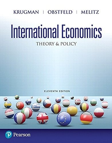 International Economics: Theory & Policy