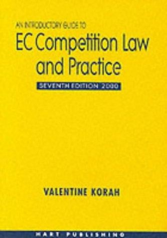 An introductory guide to EC competition law and practice